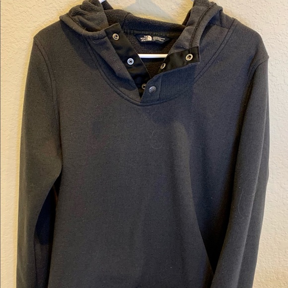 The North Face Tops - The North Face Knit Stitch Fleece Hoodie Size L
